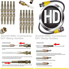 Ahd-bnc20pk-m-coax Aimhd Pack Bnc Male Connectors Coaxial Terminal Gold 707409080489