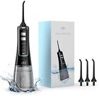 Aj-pca028 Anjou Cordless Water Dental Flosser Lcd Battery Indicator 0661094377289