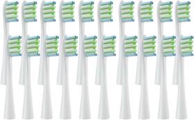 Akguvcovm 313110488485 20pcs Replacement Brush Heads Compatible For Oclean Flow/x Pro Elite/x/one/z1/
