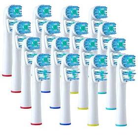 Alayna 060840371994 Replacement Brush Heads Compatible With Oralb Braun- Best Double Clean Pack O