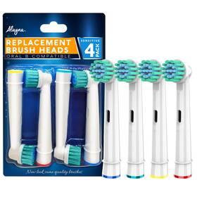 Alayna 060840372724 Replacement Brush Heads Compatible With Oral B- Sensitive Gum Care Electric T