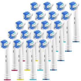 Alayna 680017431341 Replacement Toothbrush Heads For Oral B Braun 20 Pk Professional Electric To