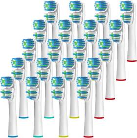 Nk-04e3-a0b2 Alayna Replacement Brush Heads Compatible With Oralb Braun- Best Double Clean Pack Of