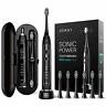 Am107 Atmoko Electric Toothbrush Sonic Replacement Brush Six Five Types Of