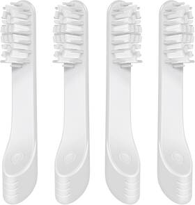Amilkme 445022175153 New Quip Sonic Replacement Brush Head Refills Refill Compact Tongue Scraper 4pk