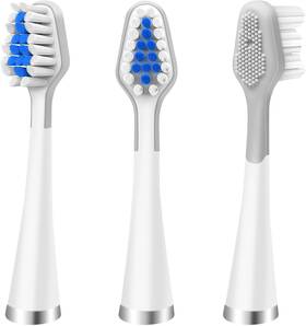 Amilkme 744759359223 3-count Toothbrush Replacement Heads Compatible With Watepik Complete Care 5.0/9