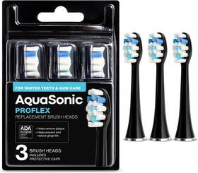 Aquasonic 744110953848 Proflex Replacement Brush Heads Ada Accepted For Whiter Teeth And Gu