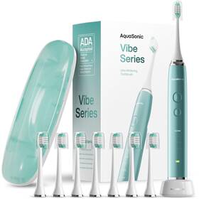 Aquasonic 810016717324 Vibe Series 1 Count Pack Of Mint Green Metallic