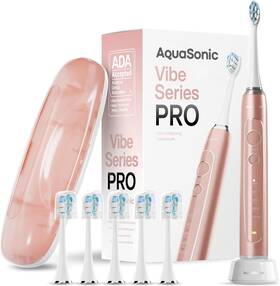 As-tbsh-pro3-rg Aquasonic Vibe Series Pro Ultra-whitening Electric Satin Rose Gold