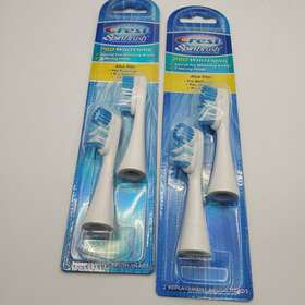 8080310 Arm & Hammer Crest Spinbrush Toothbrush Replacement Heads Extra Soft Two Sets Of Nip