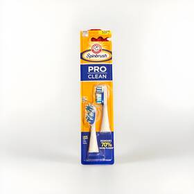 Sbbk-00080-12 Arm & Hammer And Spinbrush Pro Clean Soft Dual Action Replacement Brush Heads