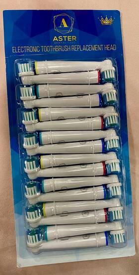 Ar-16 Aster Qty. 16 Replacement Toothbrush Heads Pack Compatible With Oral-b Braun