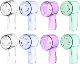 Aholc01 Asyh 8 Pcs Toothbrush Heads Dustproof Cover - Compatible With Oral B Io Series P
