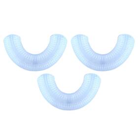 Autobrush 850025764872 Silicone U Shaped Brush Head Replacement Refills 360 D