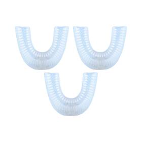 Autobrush 850025764889 Silicone U Shaped Brush Head Refills 360 Degree Oral Teeth Cleanin