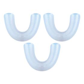Autobrush 850025764926 Silicone U Shaped Brush Head Replacement Refills 360 Degree Oral