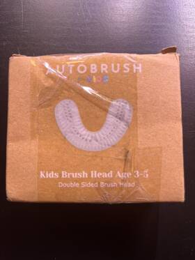 Ny-ds35 Autobrush Double Sided U Shaped Nylon Kids Brush Head Replacement - Age 3-5