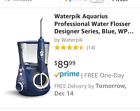 Wp663-wp673 B072jfvxsy Waterpik Aquarius Professional Water Flosser Designer Series Blue Xmas Delivery