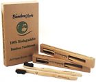 Bambooherb-1 Bambooherb Natural Bamboo Charcoal Infused Toothbrush With Extra 0712885550951
