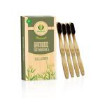 Bamtoo Pristine Bamboo Toothbrush Pack Very Soft Charcoal 0689739172464