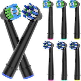 Baolijie Brush Heads For Oral B Braun 445006389378 8pcs Replacement Compatible With Electric Toothbrush 4pcs Precisio