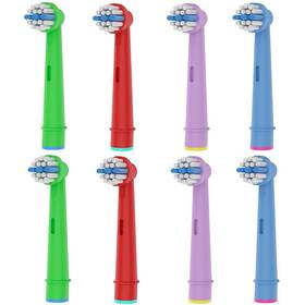 Bimily 717351313993 8pcs Kids Toothbrush Replacement Heads Compatible With Oral B Electric Toothb