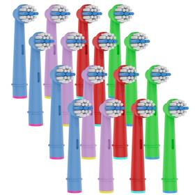 Bimily 717351315119 16pcs Kids Replacement Toothbrush Heads Compatible With Electric Soft