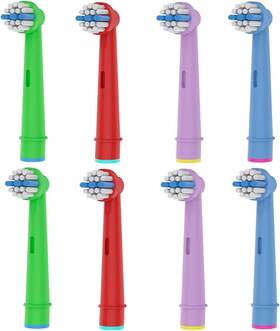 Bimily Toothbrush Heads Compatible With Oral B 445024717719 8pcs Kids Replacement Electric Toothbrus
