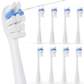 Bisf-02 Biswitif Toothbrush Heads For Waterpik Sonic Fusion 2.0 Replacement - 8 Pack El