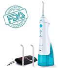 Blue158-new Qqcute Water Flosser Cordless Oral Irrigator Portable Rechargeable New