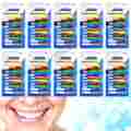 Bmn-10552 Interdental Brush Aim 100 Brushes Dental Floss 10 Packs Of