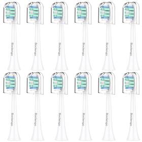 N936-12p Boclengo 12 Pack Toothbrush Heads For Philips Sonicare C2 C1 4100 Electric Brus