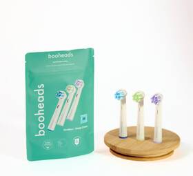Booheads 313045131111 Oraboo - Biodegradable Electric Toothbrush Heads Compatible With Oral-b