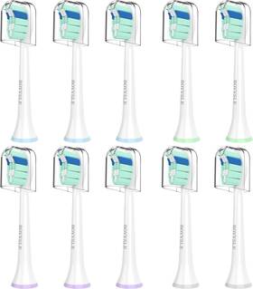 Be10 Bovvsle Replacement Toothbrush Heads For Philips Sonicare Electric Re