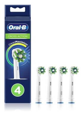 6353p670 Braun 4 Pezzi Testine Originali Cross Action Oral B Spazzolini Elettrici Cl