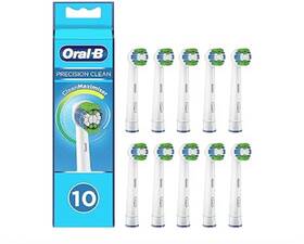 Braun 746122986197 B Cross Action Replacement Toothbrush Heads - Pack Of 10