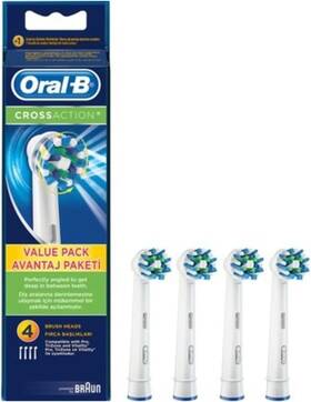 80302548 Braun Oral-b Cross Action Replacement Brush Heads Eb50 - Pack Of 4