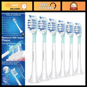 55366 Brightdeal Replacement Heads For Philips Sonicare Protectiveclean 4100 5100