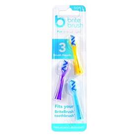 Britebrush 771171112464 Brush Head Replacement 3-pack - For Interactive Smart K