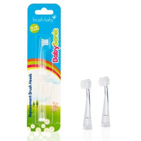 Brush-baby 060178100358 Babysonic Heads 0-18 Month Pack Of 2