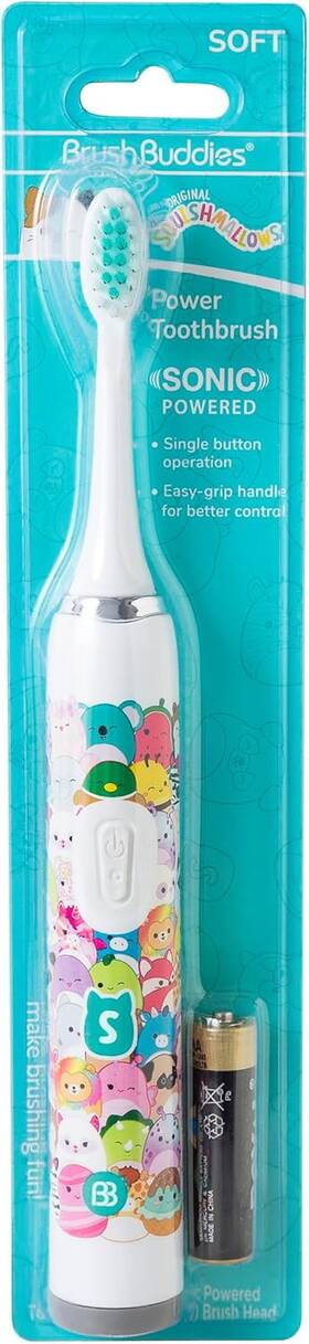 32741 Brush Buddies Squishmallows Sonic Toothbrush Ultra Soft