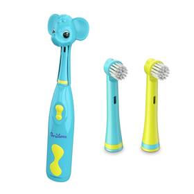 Brusheez 445037510574 Kids Electric Toothbrush Set And Replacement Heads 2 Pack - Elephant