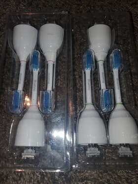 726-contoured Brushmo Replacement Brush Heads Pack Of 6 # Bm756 New