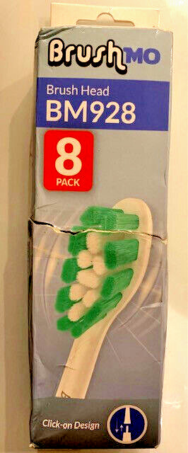 Bm928 Brushmo 858431005688 Sonicare Compatible Replacement Brush Heads Plaque Control 8 Pack