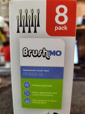 Bm668bk Brushmo 8 Pack Replacement Toothbrush Heads Compatible With Phillips Sonicare