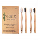 Bt Ecbio Biodegradable Natural Bamboo Charcoal Toothbrush Pack 785883295827