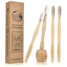 Bt0001 Better Earth Company Bamboo Toothbrush Pack Of Free 026312999665