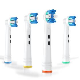Bukurii 723172590208 Replacement Toothbrush Heads Compatible With Oral B Electric Toothbrushes 4p