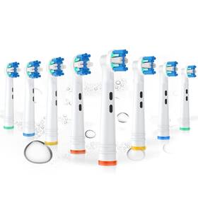 Bukurii 723172590215 Replacement Toothbrush Heads Fit For Oral B Electric Toothbrushes 8pcs Roun
