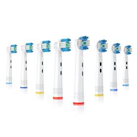 Bukurii 723172590673 Replacement Brush Heads Compatible With Oral B Electric Toothbrushes 8 Count